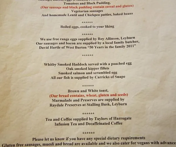 Clyde House 4* Leyburn